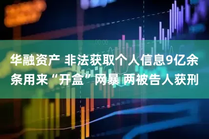 华融资产 非法获取个人信息9亿余条用来“开盒”网暴 两被告人获刑